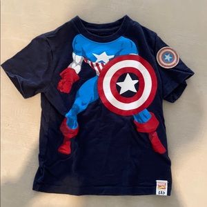 GapKids Boys Marvel Graphic T-Shirt with hologram